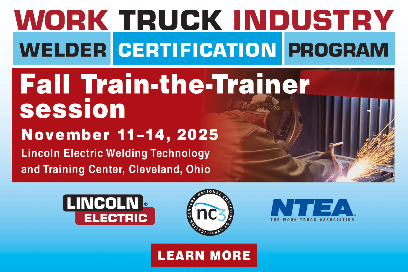 Fall 2025 Welder Certification Event